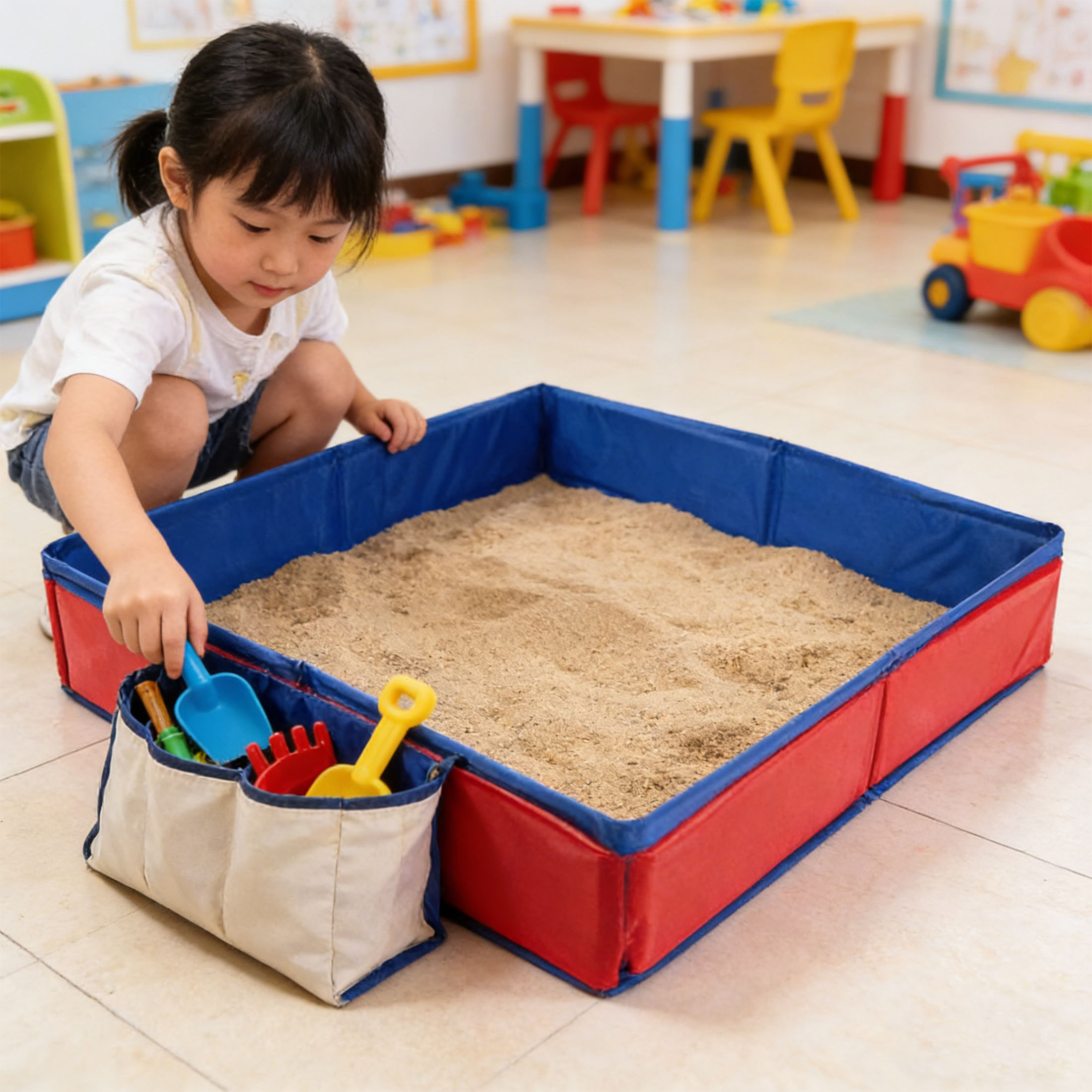 Kids Sand Table for Children B - مراجعة Kids Outdoor Sensory Table وسعره