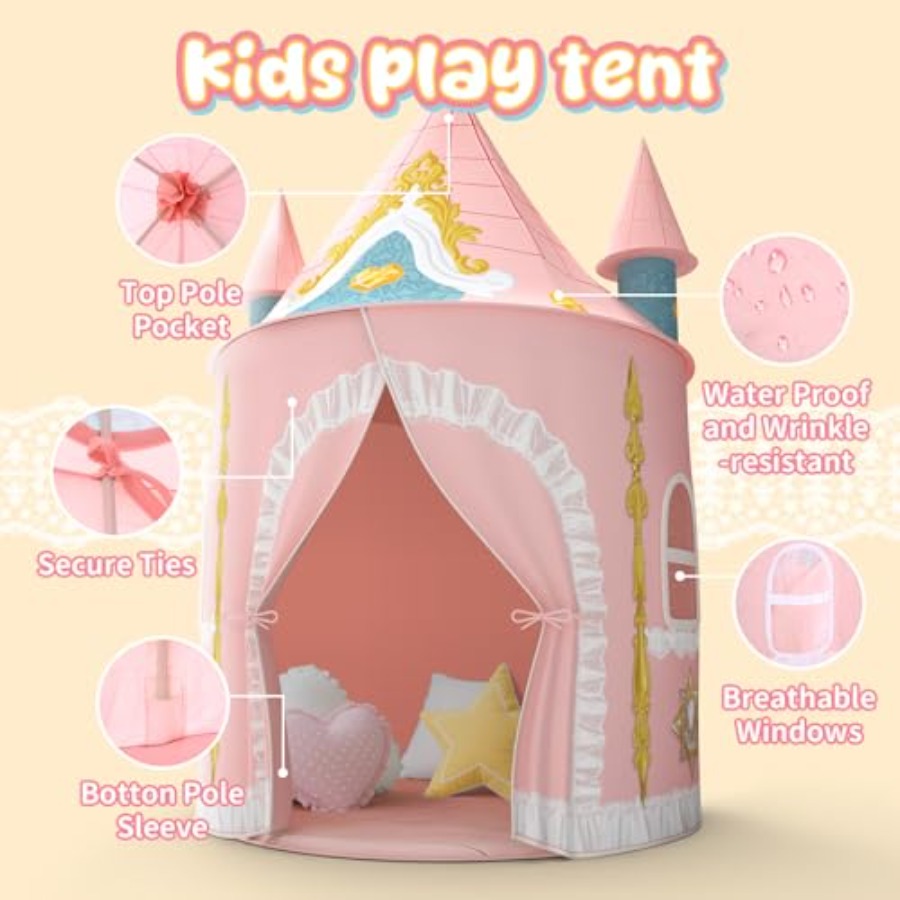 Indoor/outdoor kids play tent  - مراجعة Kids Outdoor Wendy House وسعره