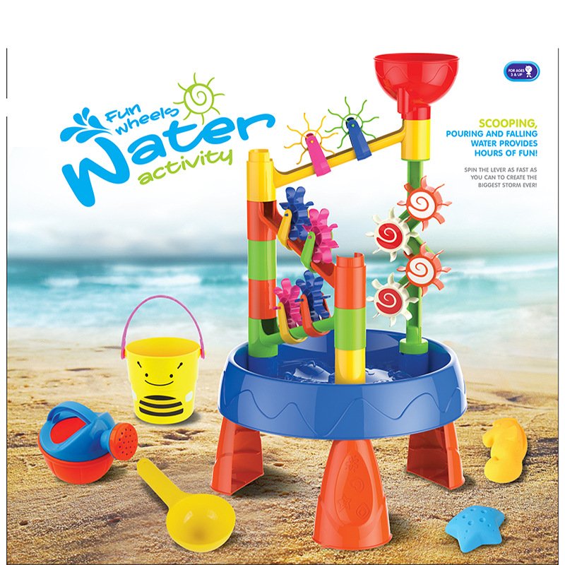 32PCS Water Wheel Sand & Water - مراجعة Kids Outdoor Activity Toys وسعره