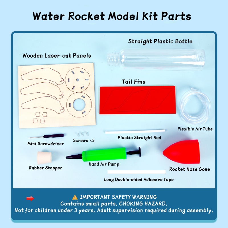 STEAM DIY Rocket Sprinkler Sum - مراجعة Kids Outdoor Play Yard وسعره
