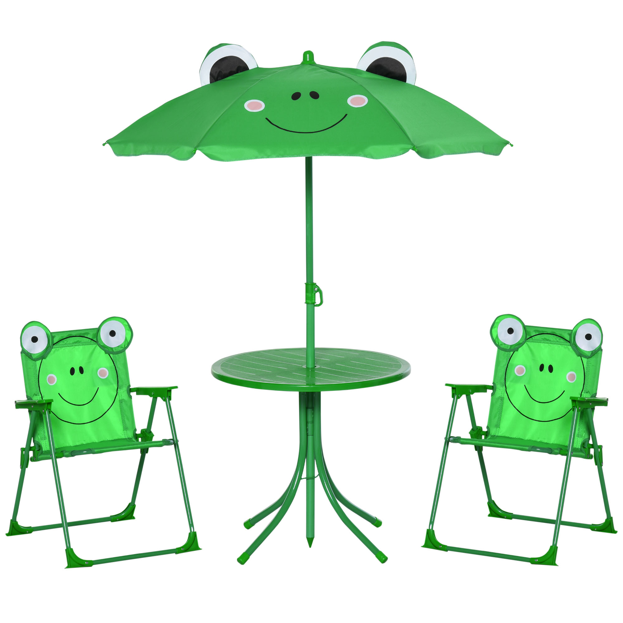 Fun Portable Kids Folding Tabl - مراجعة Kids Outdoor Table And Chairs With Umbrella وسعره