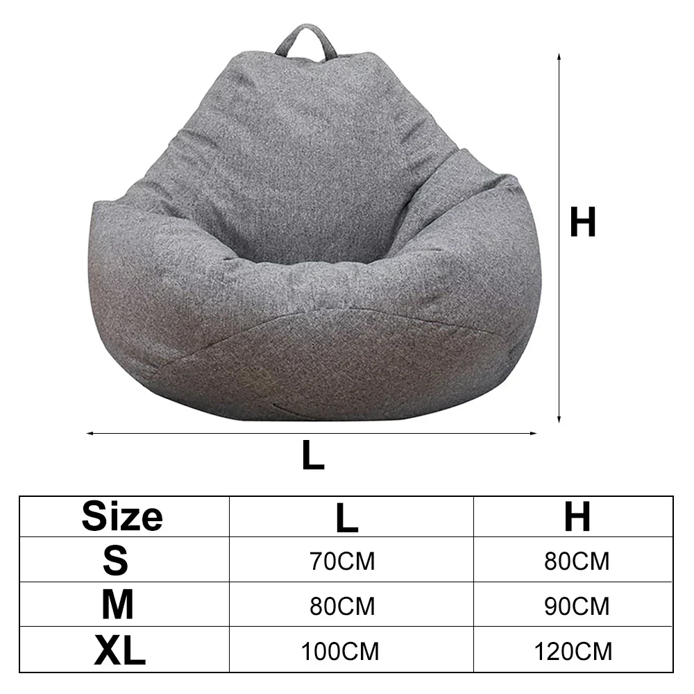 Large Bean Bag Chair Sofa Cove - مراجعة Kids Outdoor Lounge Chair With Umbrella وسعره