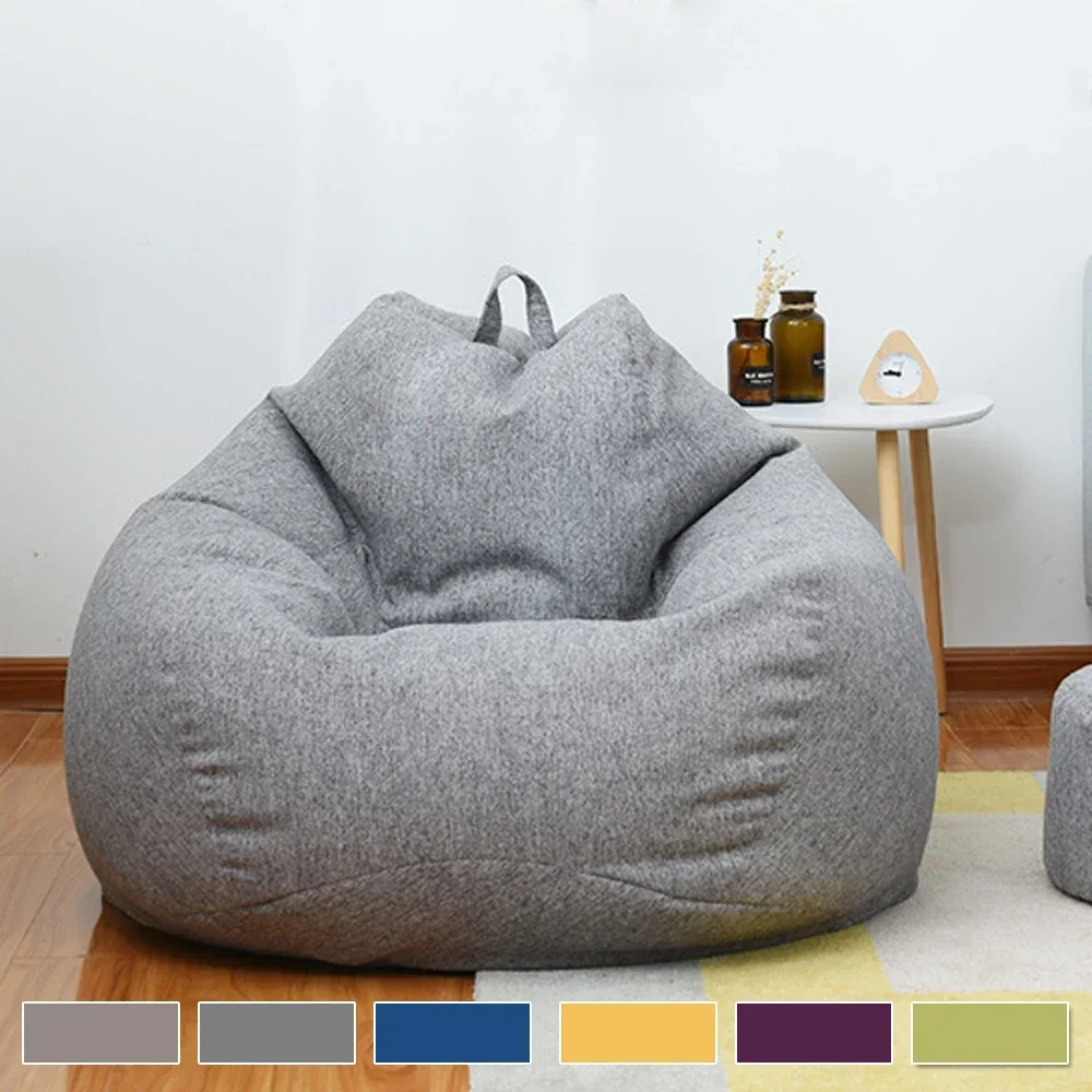 Large Bean Bag Chair Sofa Cove - مراجعة Kids Outdoor Lounge Chair With Umbrella وسعره