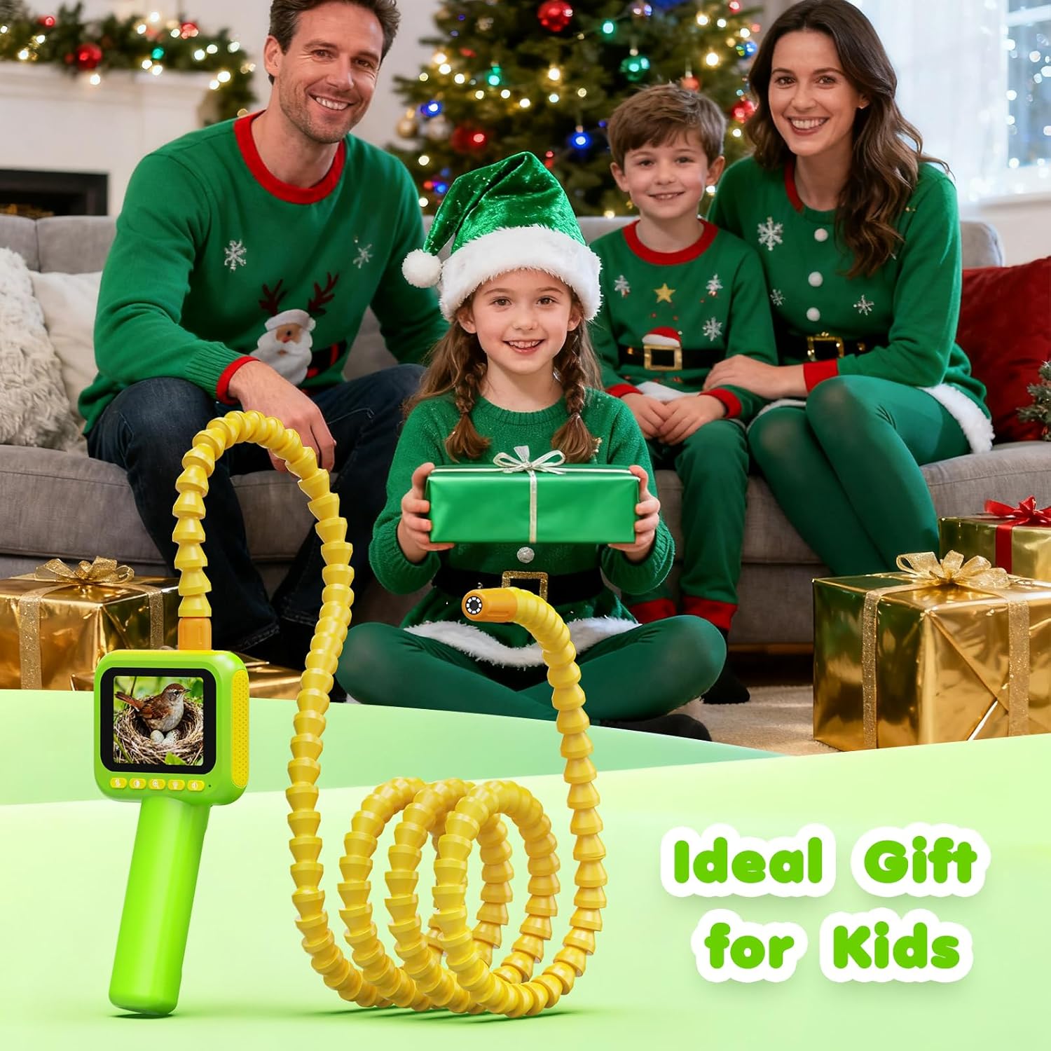 Endoscope for Kids, Borescope  - مراجعة Bug Catching Kit وسعره