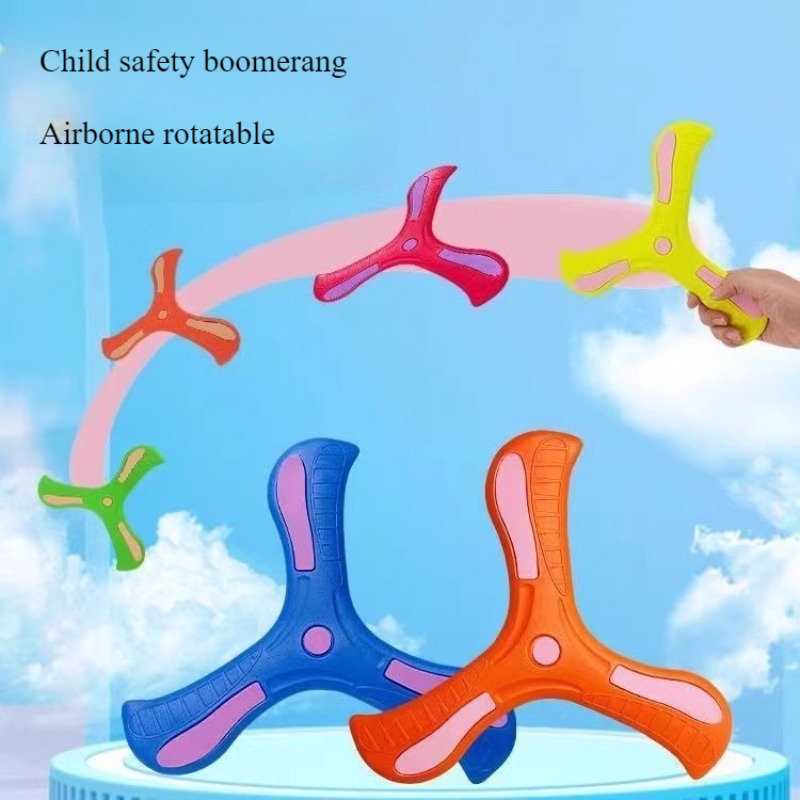 Children Boomerang Soft Three- - مراجعة Kids Outdoor Gifts وسعره