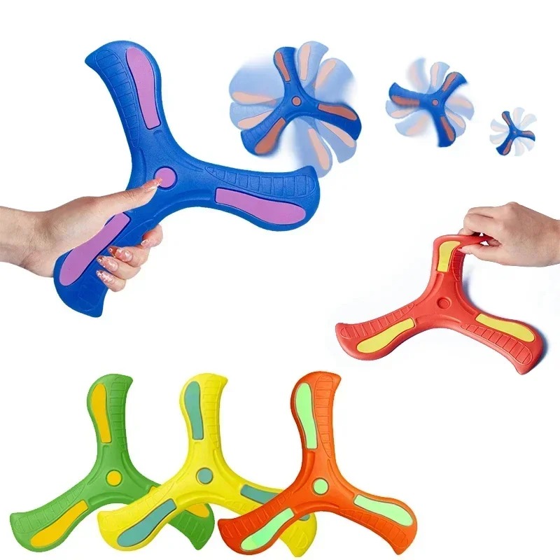 Children Boomerang Soft Three- - مراجعة Kids Outdoor Gifts وسعره