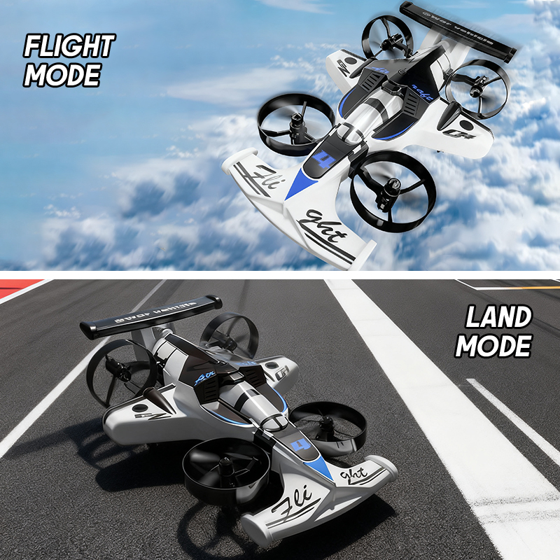 2in1 Mini Drone Air-Ground Fly - مراجعة Kids Outdoor Activity Toys وسعره