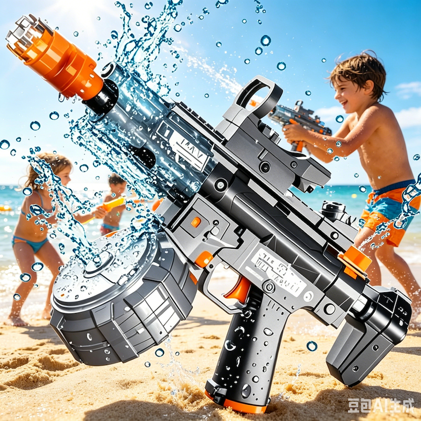 Electric Water Gun Toy Long Ra - مراجعة Kids Outdoor Yard Games وسعره