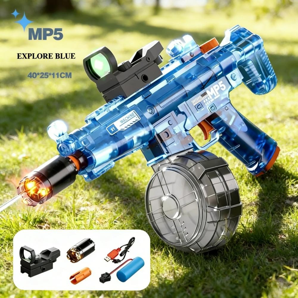 Electric Water Gun Toy Long Ra - مراجعة Kids Outdoor Yard Games وسعره
