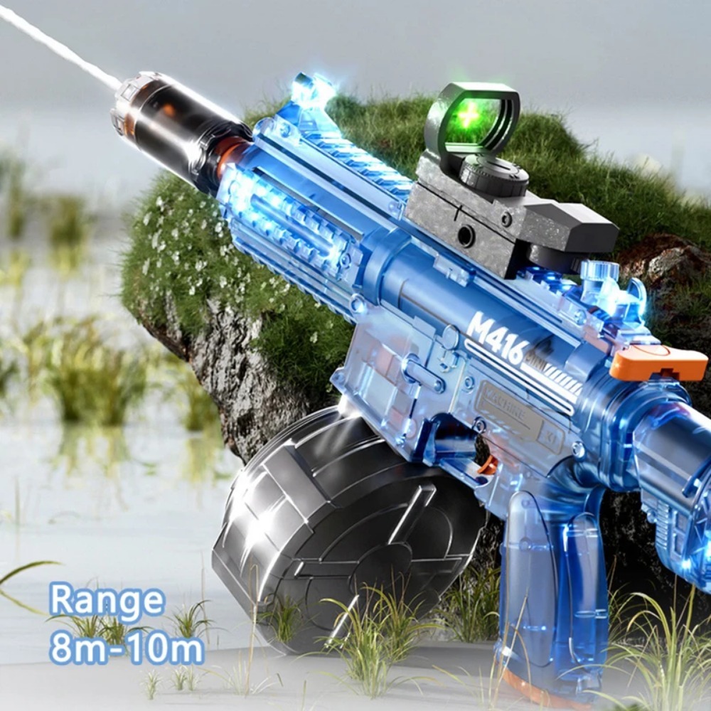 Electric Water Gun Toy Long Ra - مراجعة Kids Outdoor Yard Games وسعره