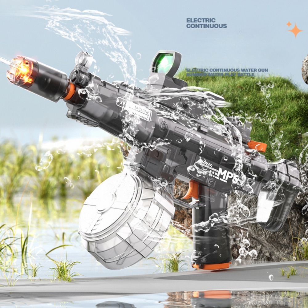 Electric Water Gun Toy Long Ra - مراجعة Kids Outdoor Yard Games وسعره
