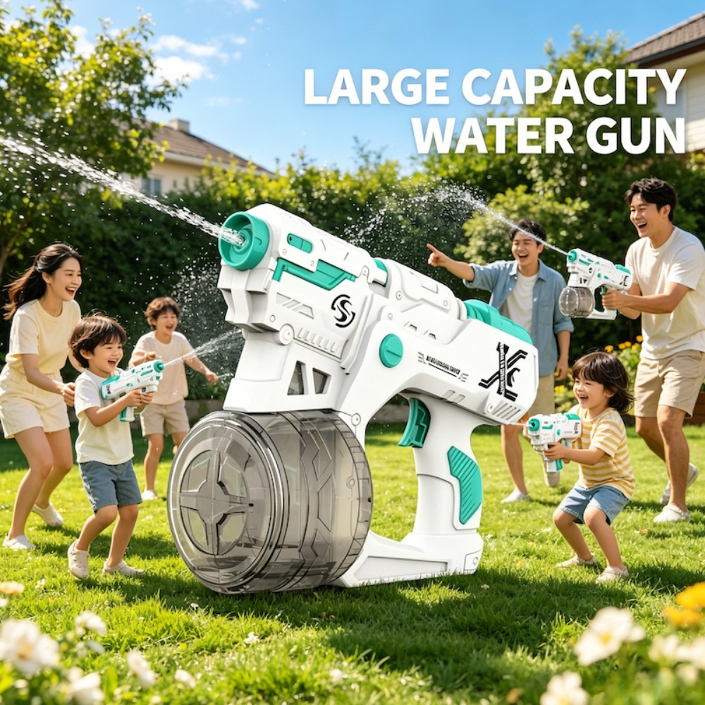 High Pressure Electric Water G - مراجعة Kids Outdoor Yard Games وسعره