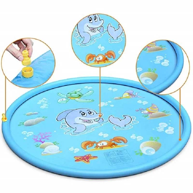100/170cm Kids Inflatable Wate - مراجعة Kids Outdoor Clubhouse وسعره