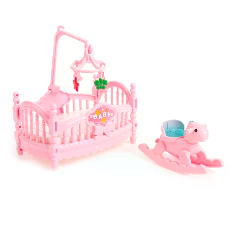 Miniature Crib Wooden Horse Se - مراجعة Kids Outdoor Table And Chairs With Umbrella وسعره