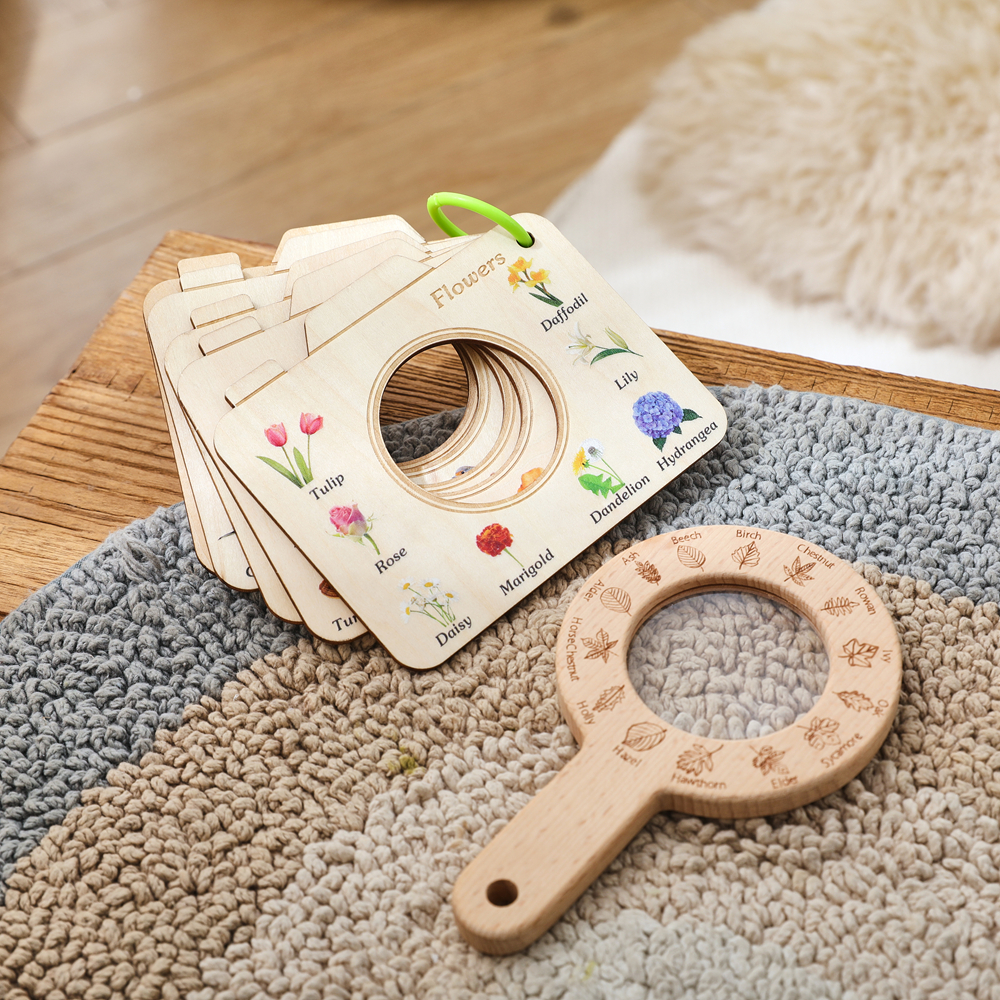 Wooden Montessori Toy Magnifyi - مراجعة Kids Outdoor Activity Toys وسعره