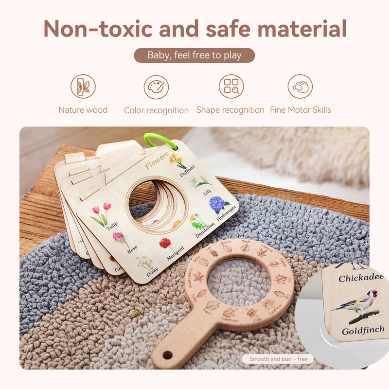 Wooden Montessori Toy Magnifyi - مراجعة Kids Outdoor Activity Toys وسعره