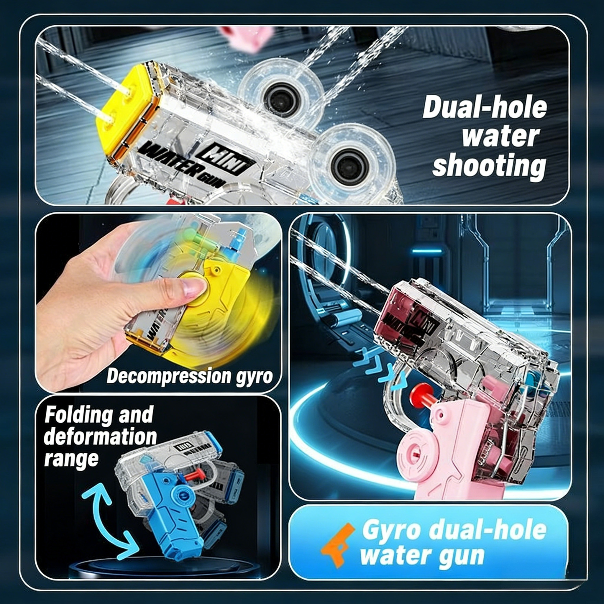 Dual-Hole 2-in-1 Fidget Gyro W - مراجعة Kids Outdoor Yard Games وسعره