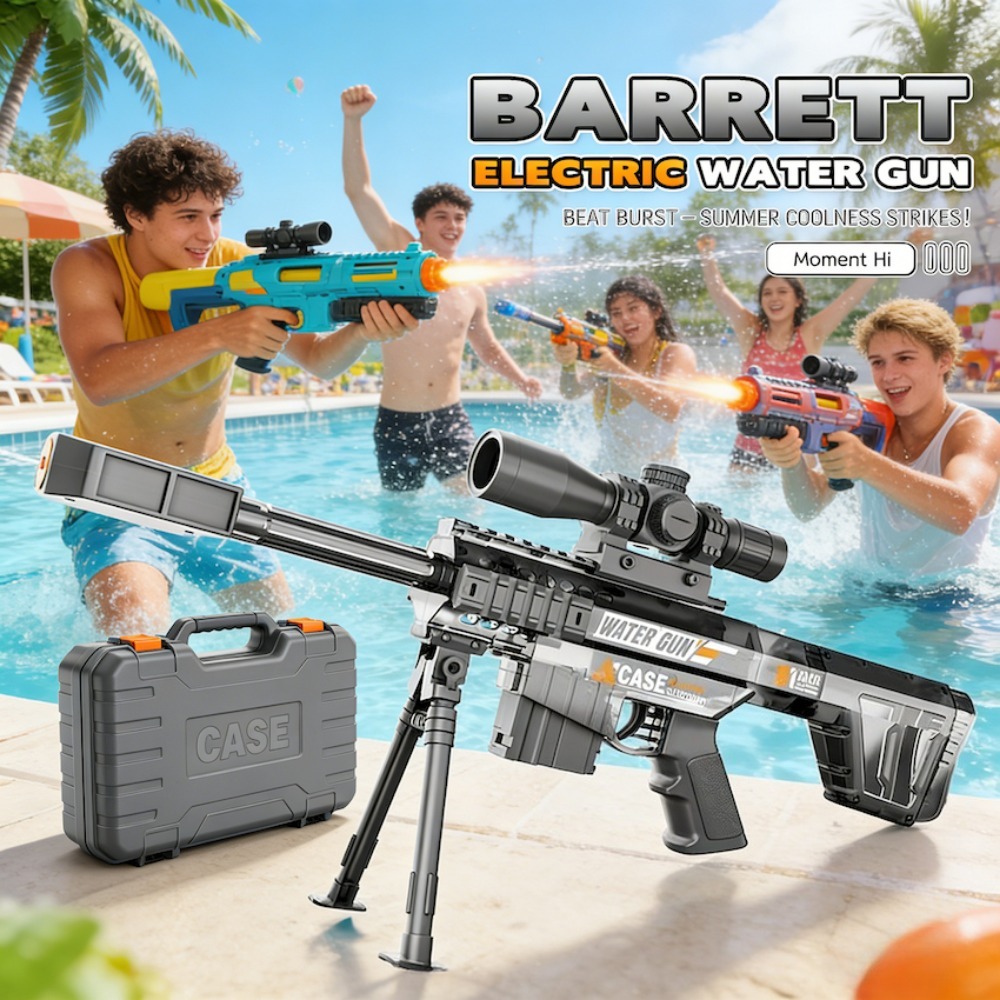Electric Automatic Sniper Wate - مراجعة Kids Outdoor Yard Games وسعره